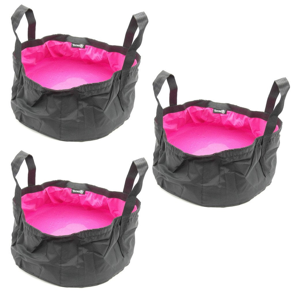 TRENDBOX Multiple Foldable Wash Basin Sink Water Bag Portable Mini 8.5L for Footbath Camping Hiking Outdoor Durable Design