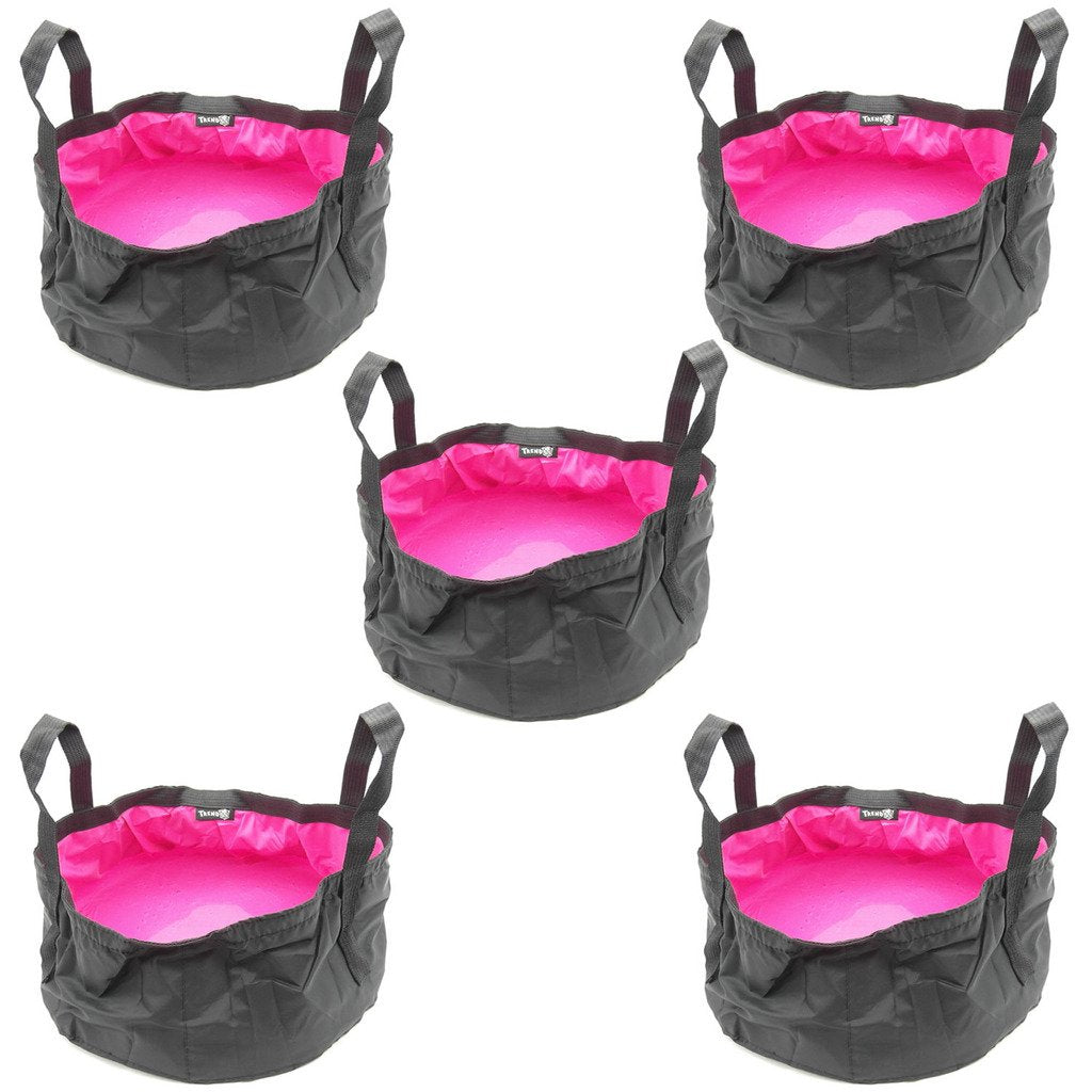 TRENDBOX Multiple Foldable Wash Basin Sink Water Bag Portable Mini 8.5L for Footbath Camping Hiking Outdoor Durable Design