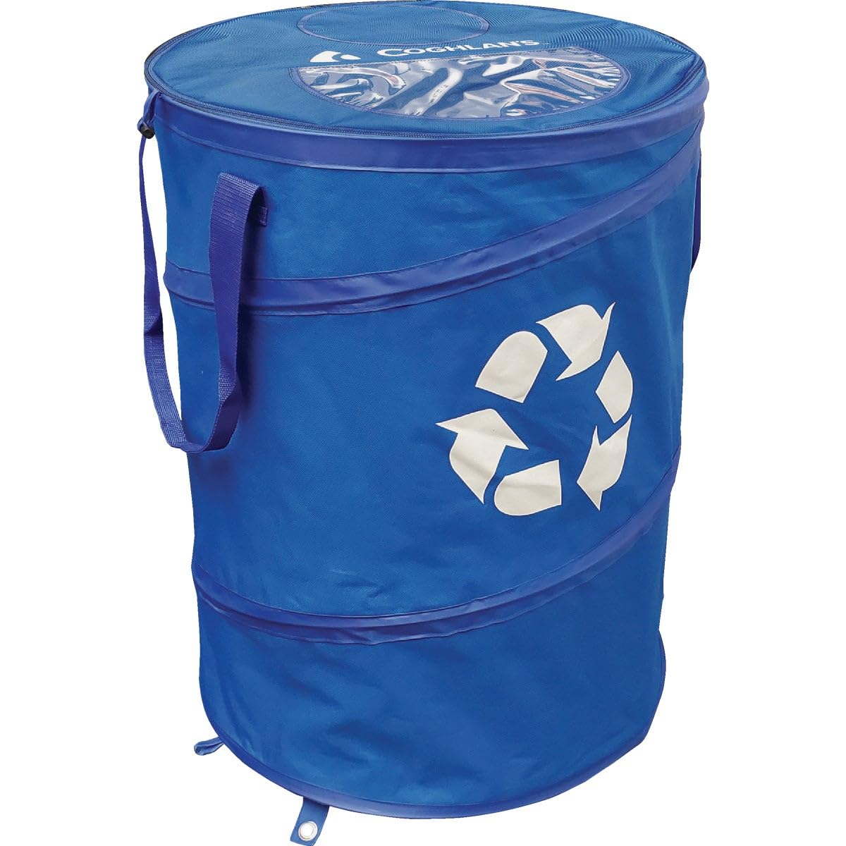 Coghlan's Pop-Up Lightweight Trash Can – Collapsible Waste Bin for Camping, RV, Outdoor Events, and Travel – Durable, Compact, and Easy to Store – 29.5 Gallon