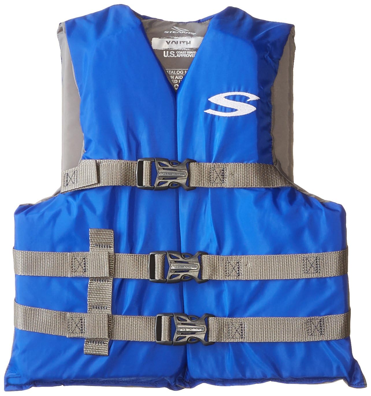 Stearns Kids Life Vest, USCG Approved Type III Life Jacket for Children Under 90lbs, Youth PFD for Boating, Swimming, Watersports, Pool, Beach, & More