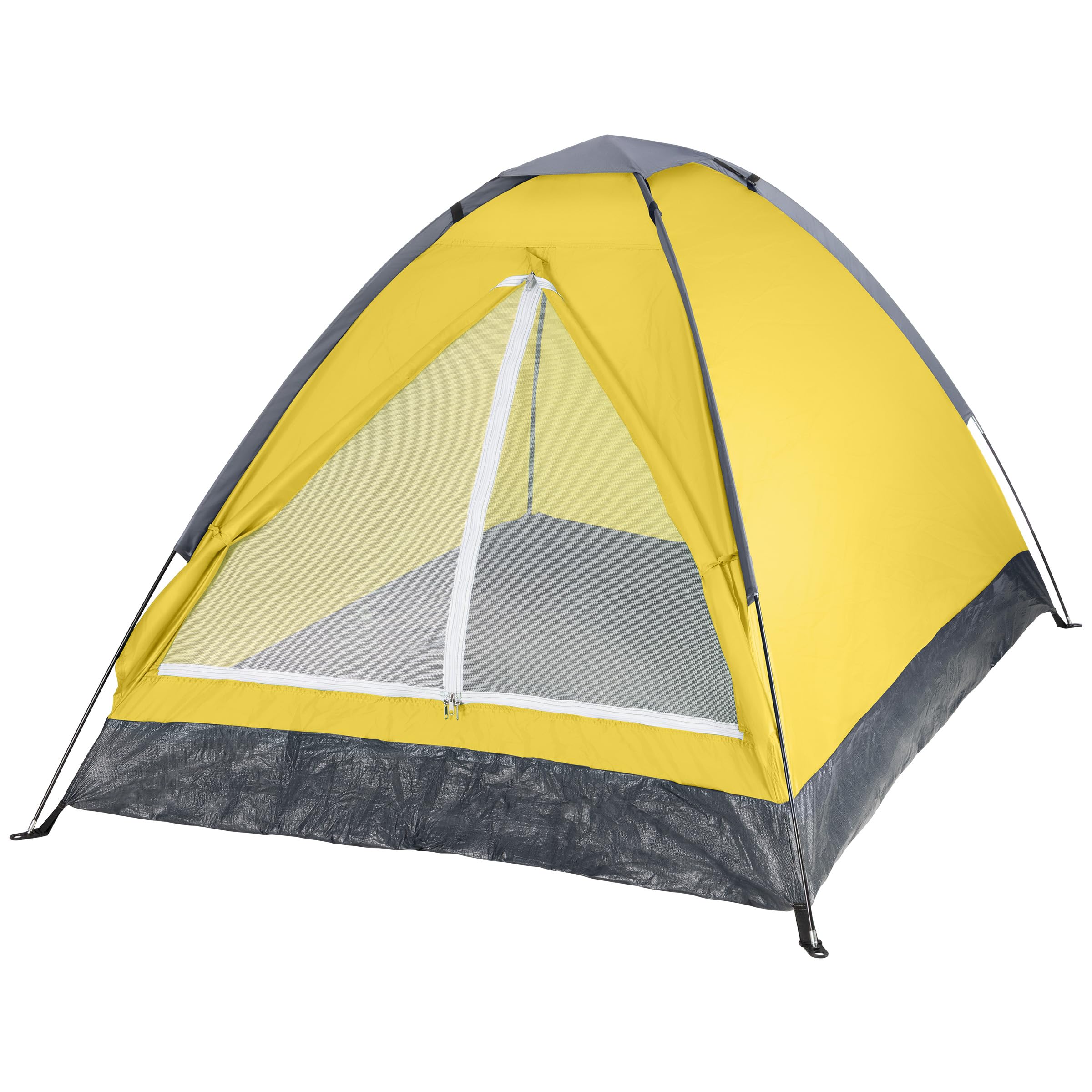 2-Person Dome Tent – Easy Set Up Shelter with Rain Fly and Carrying Bag for Camping
