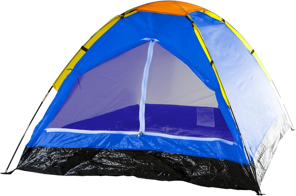 2-Person Dome Tent – Easy Set Up Shelter with Rain Fly and Carrying Bag for Camping